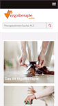 Mobile Screenshot of ergotherapie.at